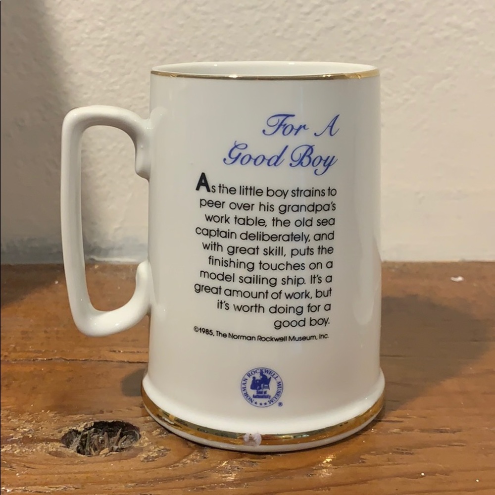 Norman Rockwell 1982 1985 Museum Mugs - Picture 3 of 11